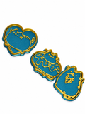 Zestaw 3 foremek do ciastek 3D z tłoczkiem – wybierz wzory 🐱🍪