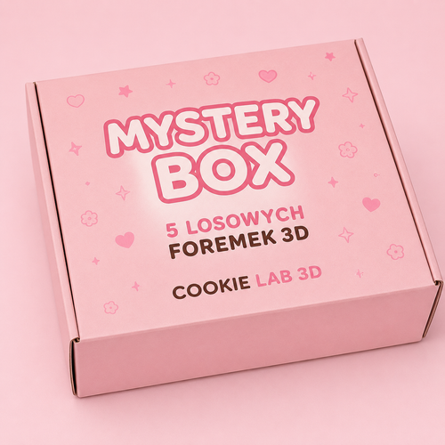 CookieLab3D Mystery Box – 5 losowych foremek 3D
